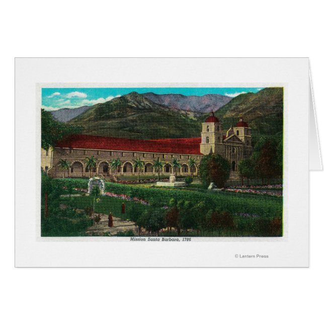 Mission Santa Barbara (Voorkant Horizontaal)