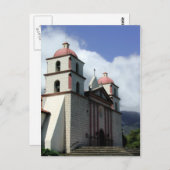 Mission Santa Barbara Briefkaart (Voorkant / Achterkant)