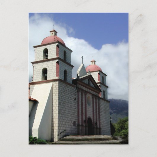 Mission Santa Barbara Briefkaart (Voorkant)