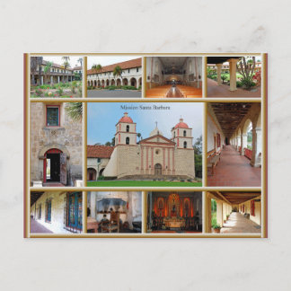 Mission Santa Barbara Briefkaart