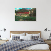 Mission Santa Barbara Canvas Afdruk (Insitu (Slaapkamer))