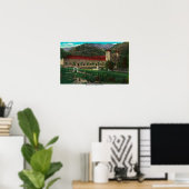 Mission Santa Barbara Poster (Thuiskantoor)