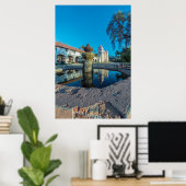 Mission Santa Barbara Poster (Thuiskantoor)