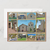 Mission Santa Ines Briefkaart (Voorkant / Achterkant)
