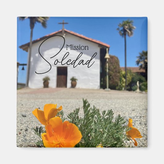 Mission Soledad aimant souvenir (Devant)