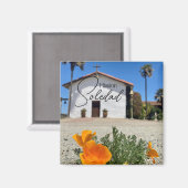 Mission Soledad souvenir magnet Magneet (Voorkant / Achterkant)