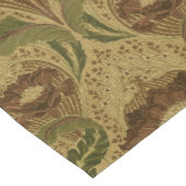 Mission Style Red Flower Blossom Pattern Korte Tafelloper (Hoek)