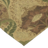 Mission Style Red Flower Blossom Pattern Tafelkleed (Gekanteld)