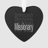 missionaire extraordinaire ornament (voorkant)