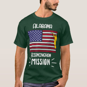 Missionaire missie Alabama Birmingham Mormon LDS T-shirt