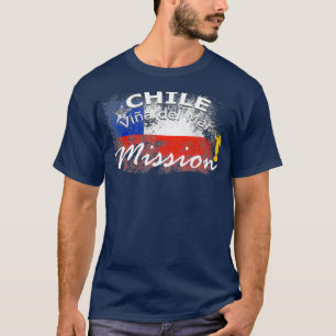 Missionaire missie Chili Vina del Mar Mormon LDS T-shirt