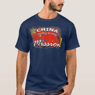 Missionaire missie China Hong Kong Mormon LDS T-shirt