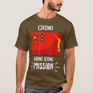 Missionaire missie China Hong Kong Mormon LDS T-shirt