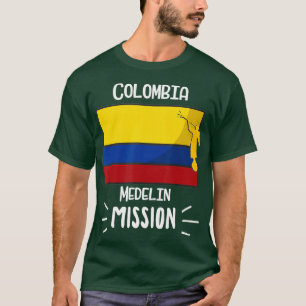Missionaire missie Colombia Medellin Mormon LDS T-shirt