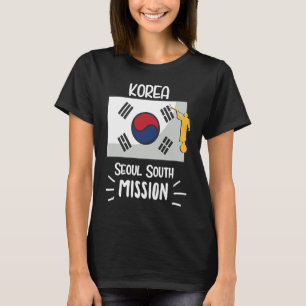 Missionaire missie Korea Seoul South Mormon LDS T-shirt