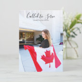 missionarisaankondiging kaart (Staand voorkant)