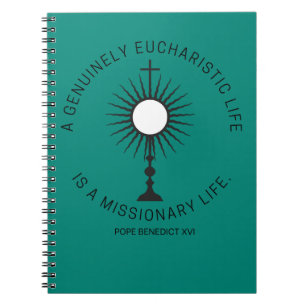 Missionary Life Quote Spiral Photo Notitieboek