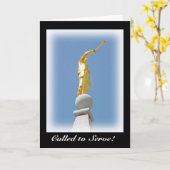 Missionnaire mormon : Appelé pour servir la carte (Fleur jaune)