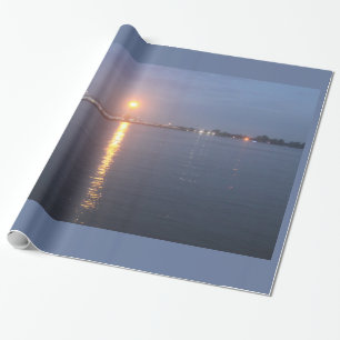 Mississipi Rivier Zonsopgang Inpakpapier