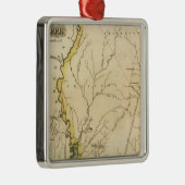 Mississippi 5 metalen ornament (Rechts)
