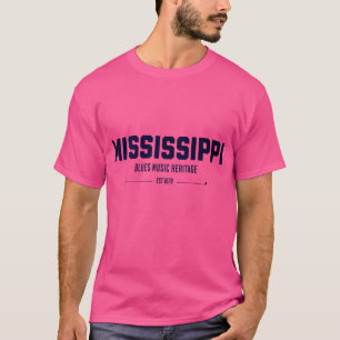 Mississippi Blues Erfenis T-shirt