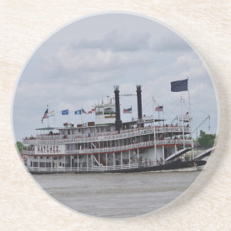 Mississippi Boat New Orleans Zandsteen Onderzetter