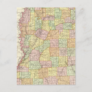 Mississippi Briefkaart