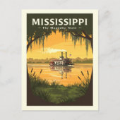  Mississippi Briefkaart (Voorkant)