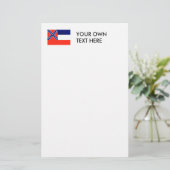 MISSISSIPPI BRIEFPAPIER (Staand voorkant)