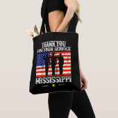 Mississippi Canvas tas Canvas Tas (Dichtbij)