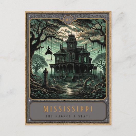Mississippi | Carte postale Art gothique (Devant)