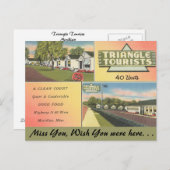 Mississippi, driehoeksmotoren, Meridiaan Briefkaart (Voorkant / Achterkant)