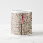 Mississippi en Alabama Extra Grote Beker (Voorkant)