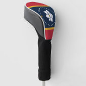 Mississippi Flag 2020 Nieuw Golfheadcover (Schuin)