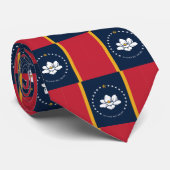 Mississippi Flag 2020 Nieuw Stropdas (Opgerold)