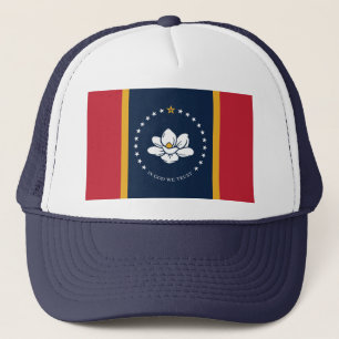 Mississippi Flag 2020 Nieuw Trucker Pet