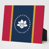 Mississippi Flag Plaque (Côté)