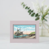  Mississippi Front Hannibal MO Briefkaart (Staand voorkant)