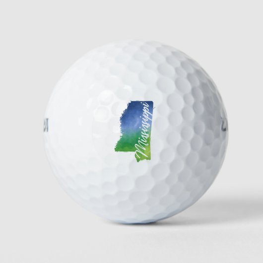Mississippi Golfballen (Voorkant)