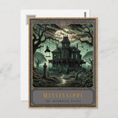 Mississippi | Gotische kunst Briefkaart (Voorkant / Achterkant)