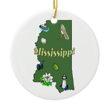 Mississippi kerstboomversiering