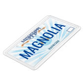 Mississippi License Bord Flexible Magneet (Linkerzijde)