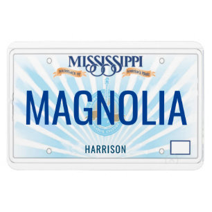 Mississippi License Bord Flexible Magneet