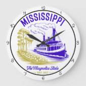Mississippi Magnolia State Riverboat Grote Klok (Voorkant)