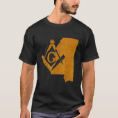 Mississippi Masons Grand Lodge Freemason Vader T-shirt (Voorkant)
