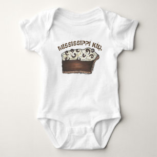 Mississippi MS Kind Chocolate Mud Pie Mudpie Slice Romper