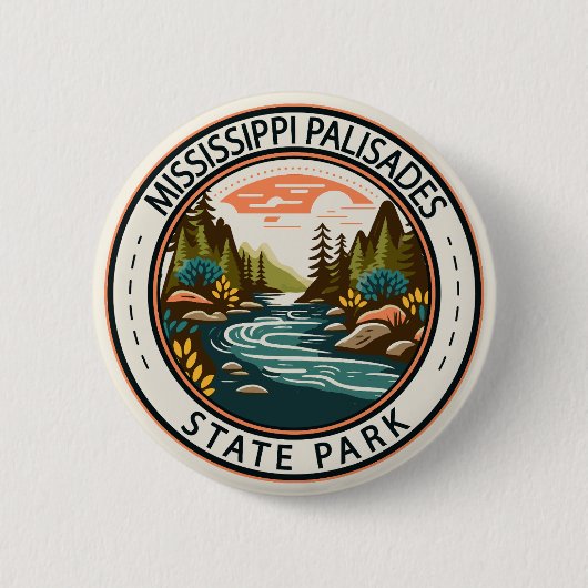 Mississippi Palisades State Park Badge Illinois (Devant)