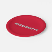 Mississippi Papieren Bordje (Gekanteld)