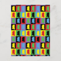 Mississippi Pattern Pop Art