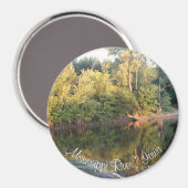 Mississippi Reflection Photo Magnet Magneet (Voorkant / Achterkant)
